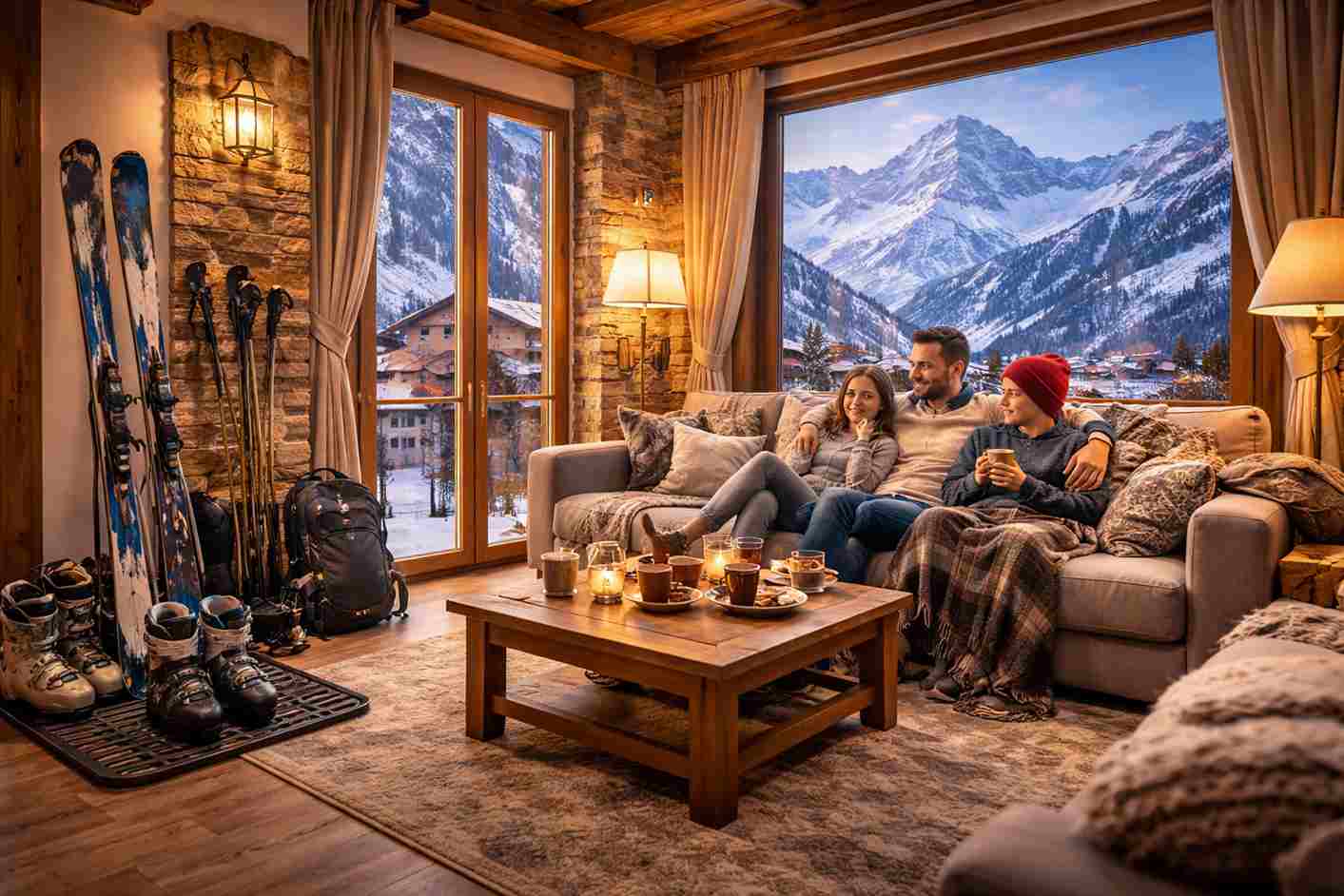 From Slopes to Sofa: Benefits of a Ski Family Apartment for Vacation Rentals