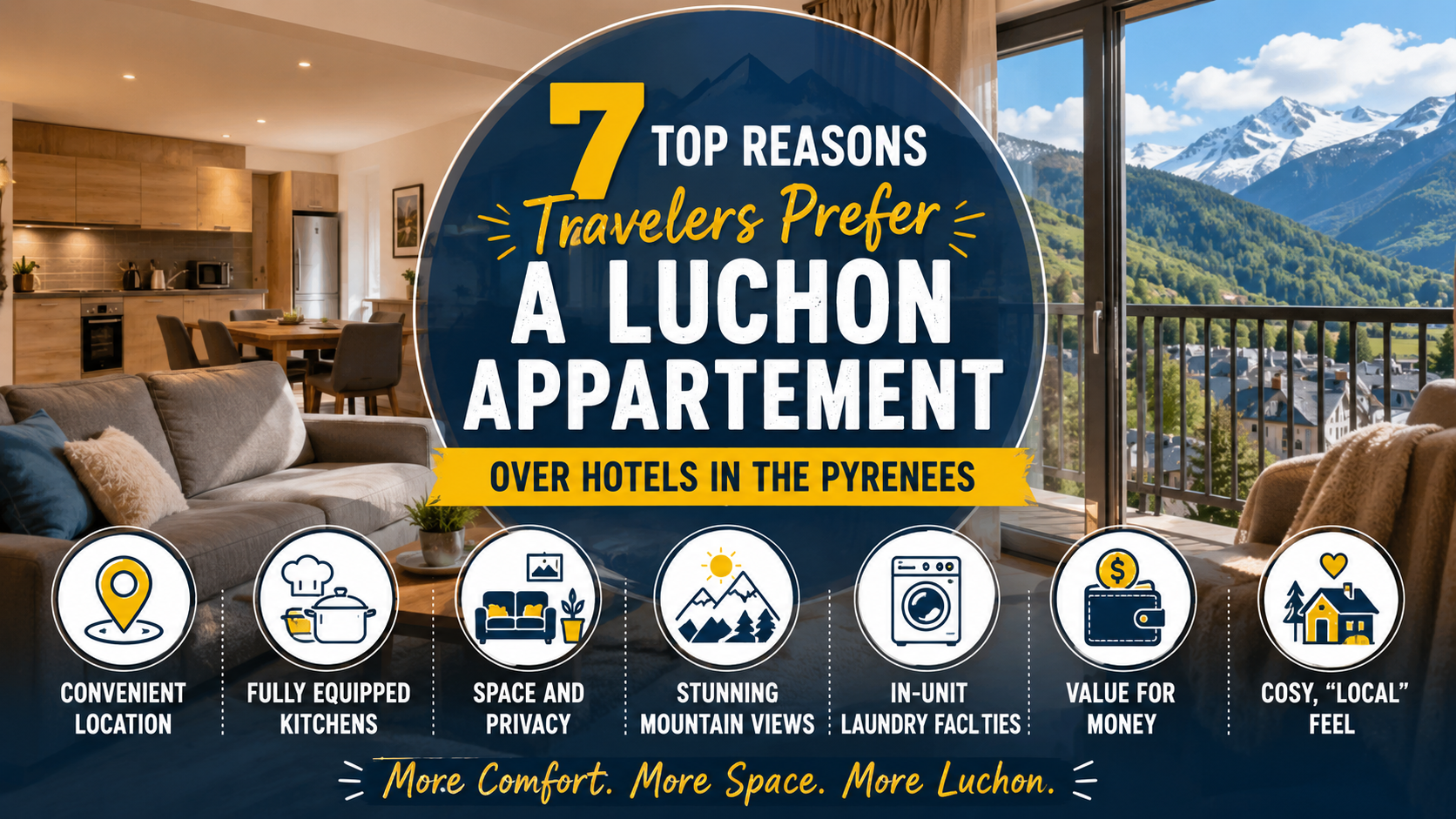 7 Top Reasons Travelers Prefer a Luchon Appartement
